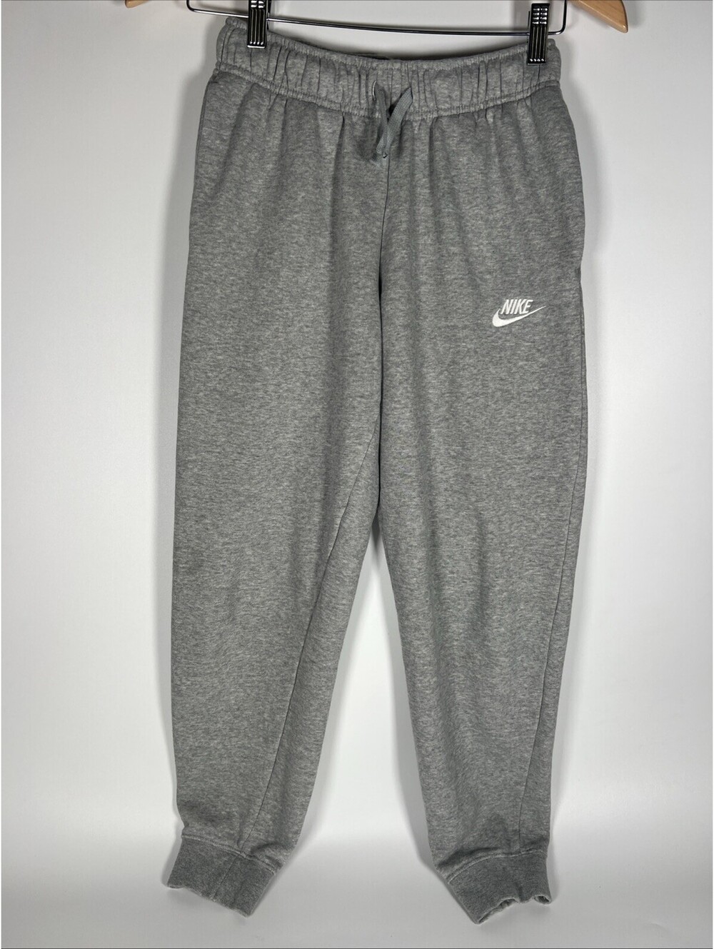 Nike Pants Womens XS Gray Joggers Fleece Activewear Gym Training Casual